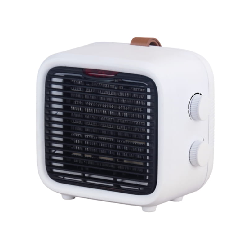 개인 미니 전기 세라믹 히터 1500W 실내, 흰색